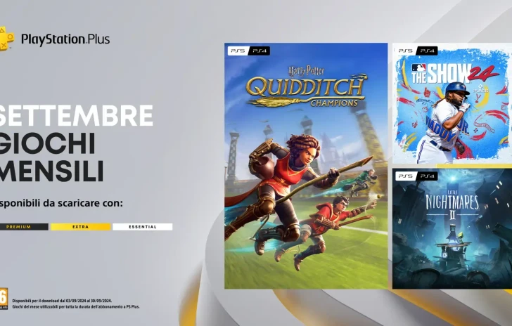 PlayStation Plus i giochi di settembre