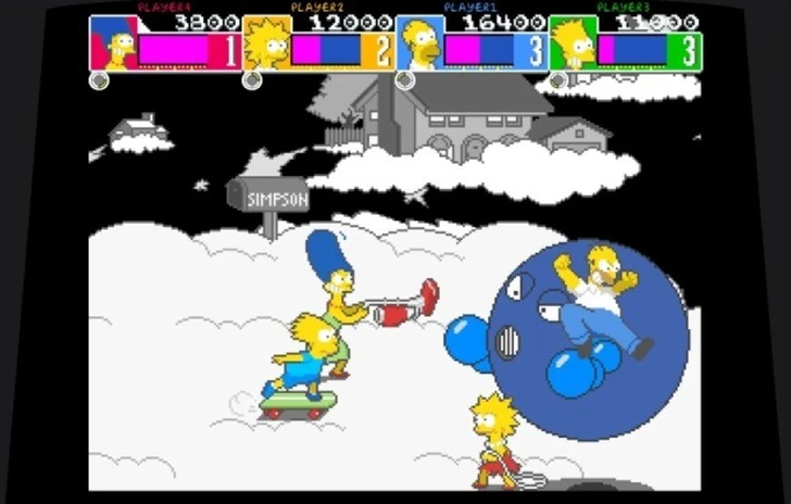 The Simpsons Arcade Game