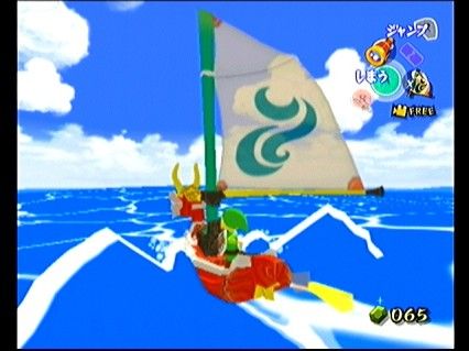 The legend of Zelda The wind waker