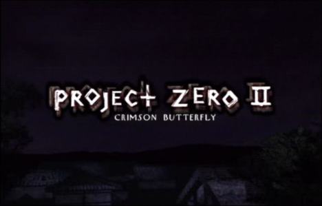 Project Zero 2 Crimson Butterfly