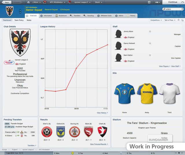 Football Manager 2012