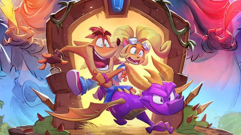 Crash Bandicoot e Spyro insieme in un gioco cancellato