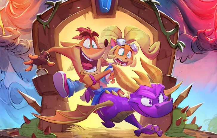 Crash Bandicoot e Spyro insieme in un gioco cancellato