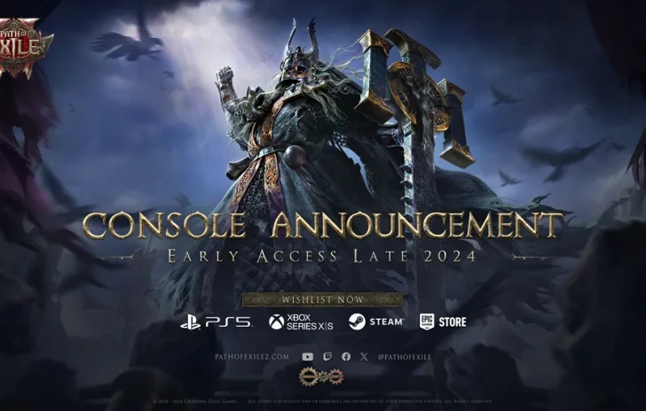 Path of Exile 2 su console con couch coop e accesso anticipato