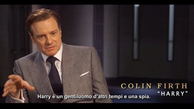 Colin Firth presenta Harry