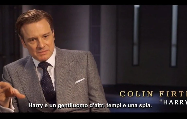 Colin Firth presenta Harry