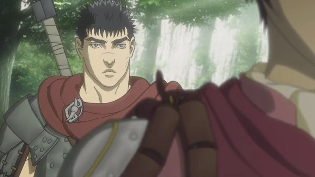 Clip il confronto tra Casca e Guts