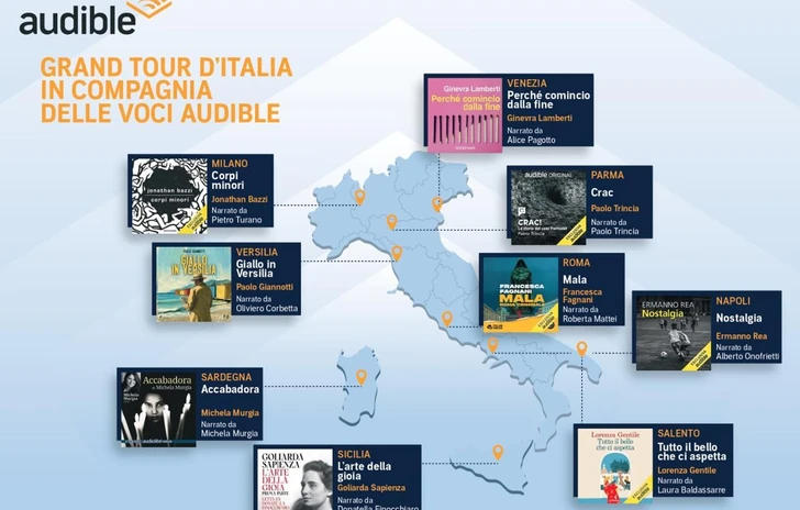 Lestate del Grand Tour dItalia in compagnia delle voci Audible