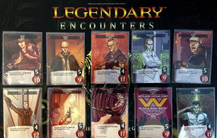 Unbox Legendary Encounters  An Alien Deck Building Game