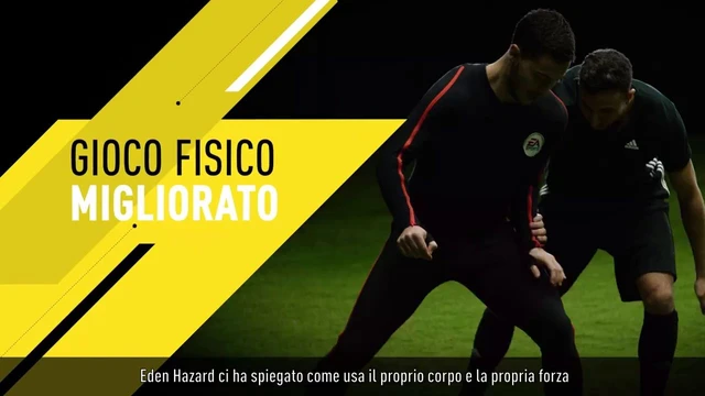 Caratteristiche Gameplay  Gioco Fisico Migliorato  Eden Hazard