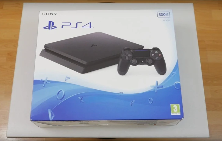 PS4 Slim Unboxing