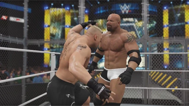 Brock vs Goldberg Hell in a Cell