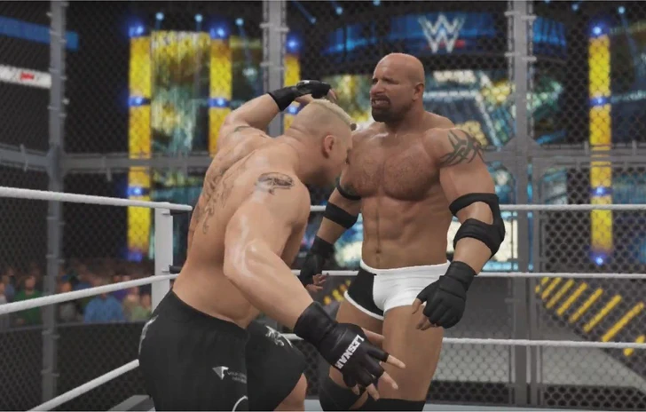 Brock vs Goldberg Hell in a Cell