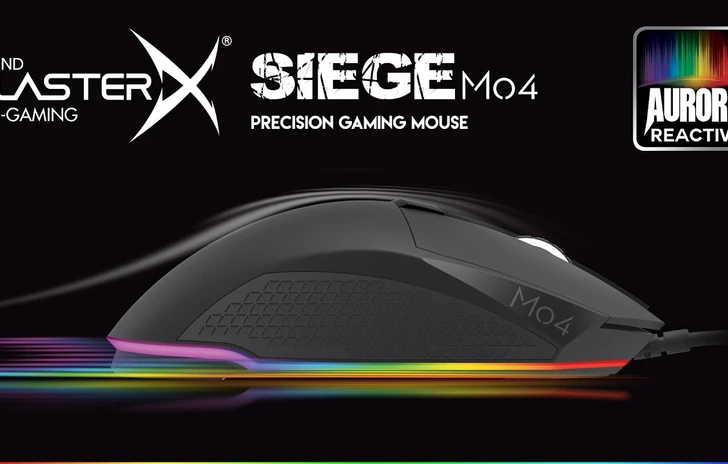 Sound BlasterX Siege M04 Precision Gaming Mouse