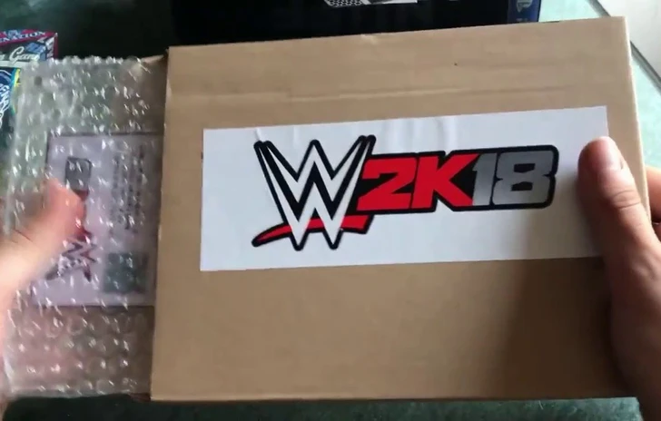 WWE 2K18 Unbox Collectors Edition