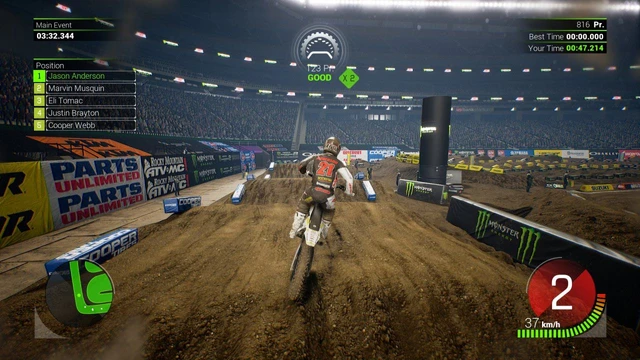 monster energy supercross 2 trailer di annuncio