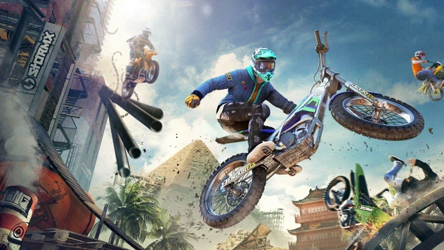 trials rising trailer di lancio