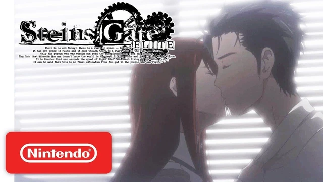 steins gate elite trailer su nintendo switch