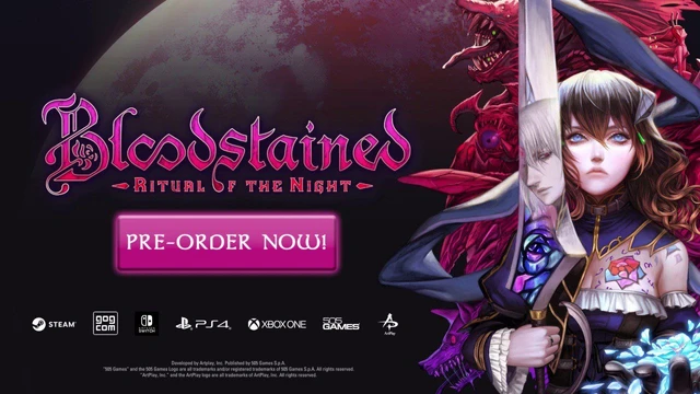 bloodstained ritual of the night pre order trailer