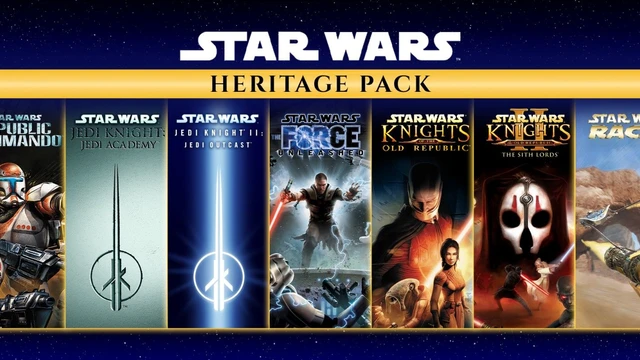 Star Wars Heritage Pack (2023), disponibile l'edizione fisica su Switch
