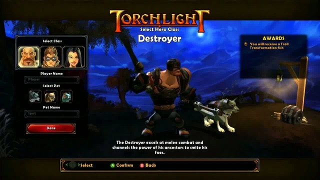 Torchlight In Game