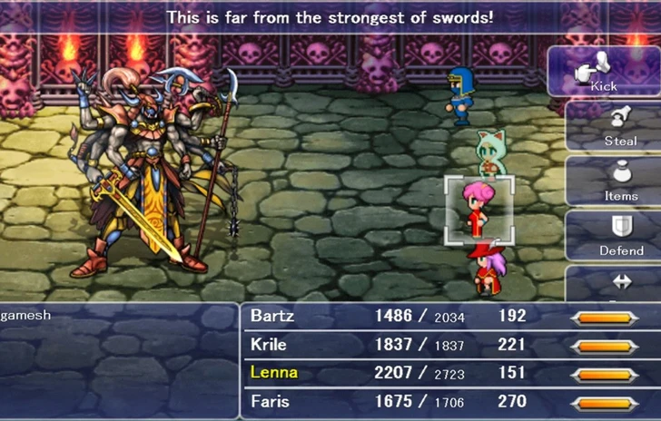 Final Fantasy V in arrivo su PSN