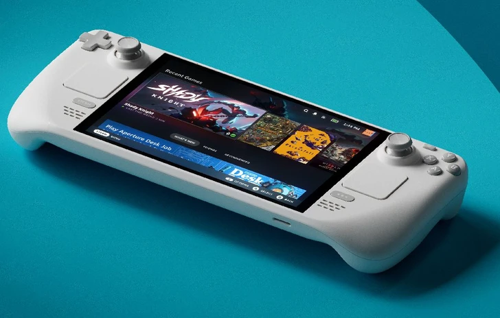 Valve annuncia Steam Deck OLED Limited Edition White