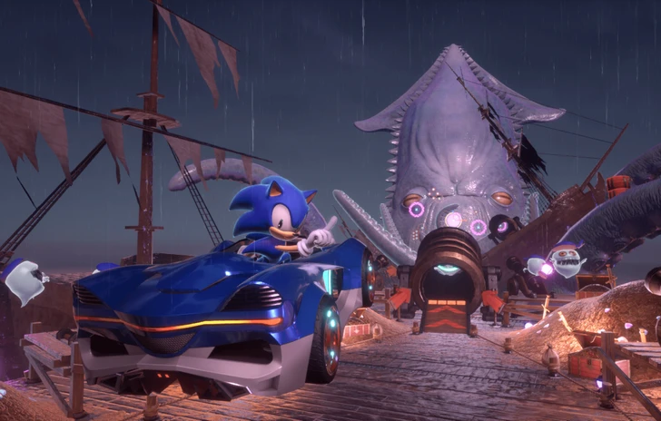 Sonic Racing CrossWorld lAnnuncio di SEGA