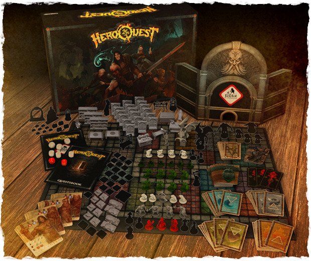 Un kickstarter per HeroQuest