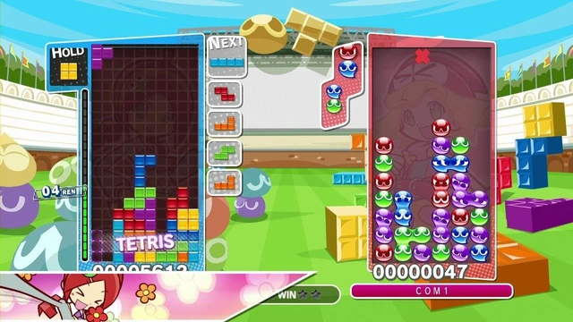 Puyo Puyo sfida Tetris