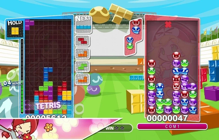 Puyo Puyo sfida Tetris