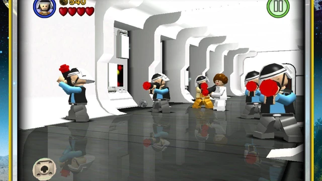 LEGO Star Wars. The Complete Saga usa la Forza su iOS