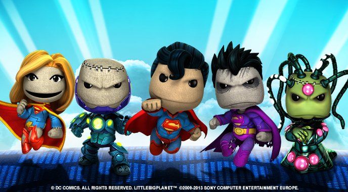 Il Premium Level Pack di DC Comics arriva su LBP2