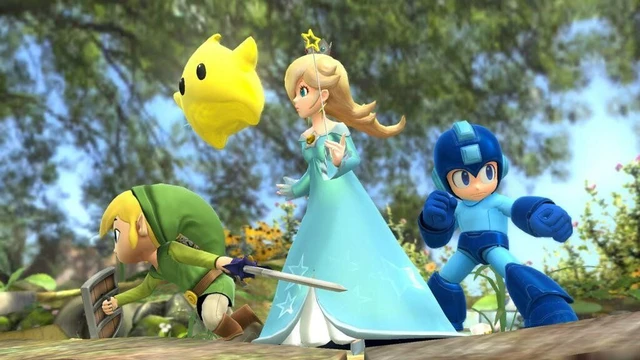 Rosalina combatte su Super Smash Bros