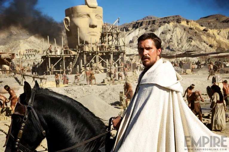 Prima immagine dal set di Exodus di Ridley Scott