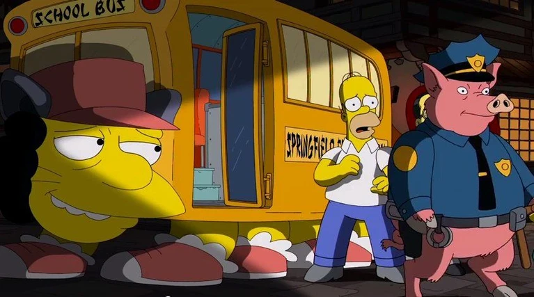 I Simpsons omaggiano Hayao Miyazaki