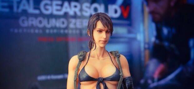 Kojima mostra Quiet in PlayArt Figure