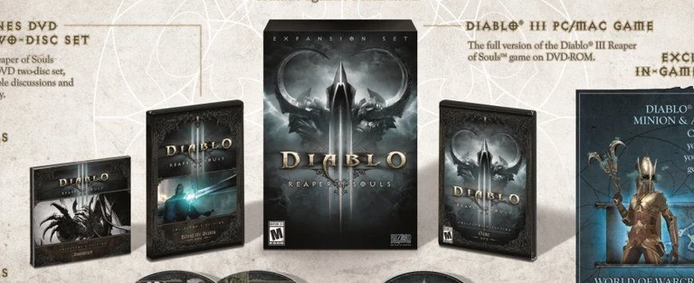 Diablo III Reaper of Souls mostra la Collectors Edition