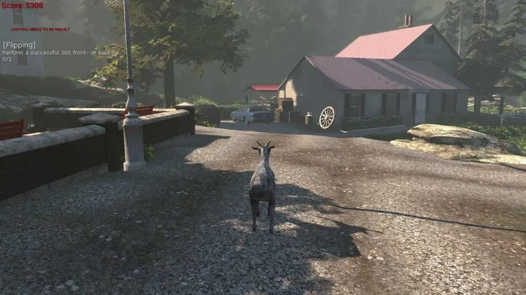 Pensavate di averle viste tutte Allora eccovi Goat Simulator