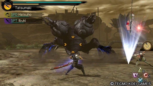 Toukiden mostra i Boss