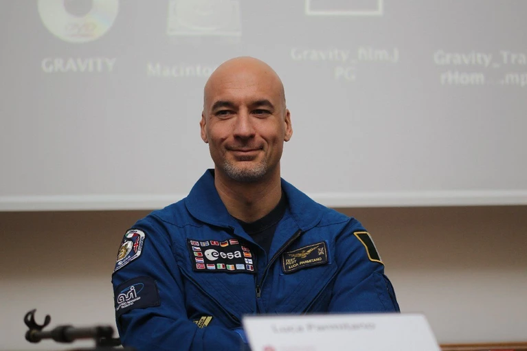 Luca Parmitano presenta Gravity a La Sapienza di Roma