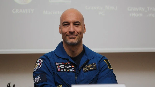 Luca Parmitano presenta Gravity a La Sapienza di Roma