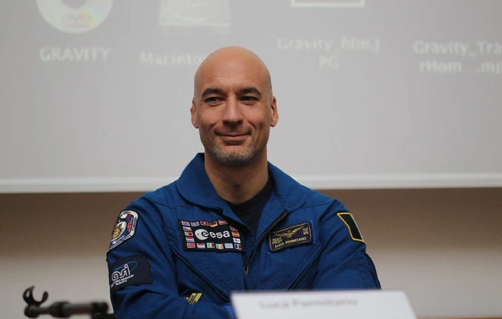 Luca Parmitano presenta Gravity a La Sapienza di Roma