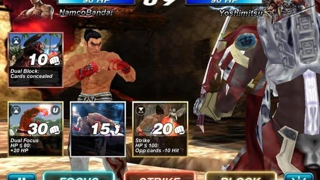 Modalità Campagna in Tekken Card Tournament