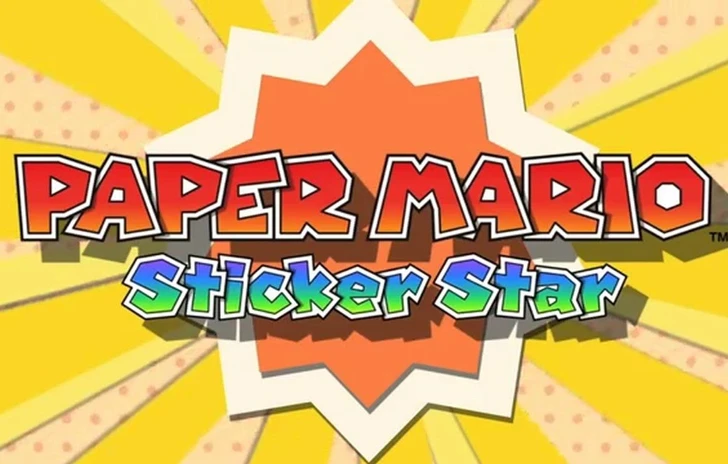 Paper Mario Sticker Star E3 Trailer