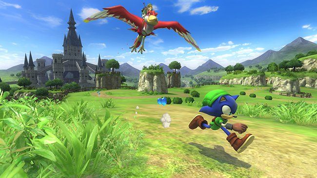 Un DLC a tema Zelda per Sonic Lost World