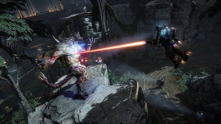 Una manciata di screenshot per Evolve