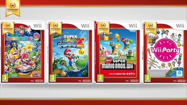 Nuovi titoli Nintendo Selects per Wii e Wii U