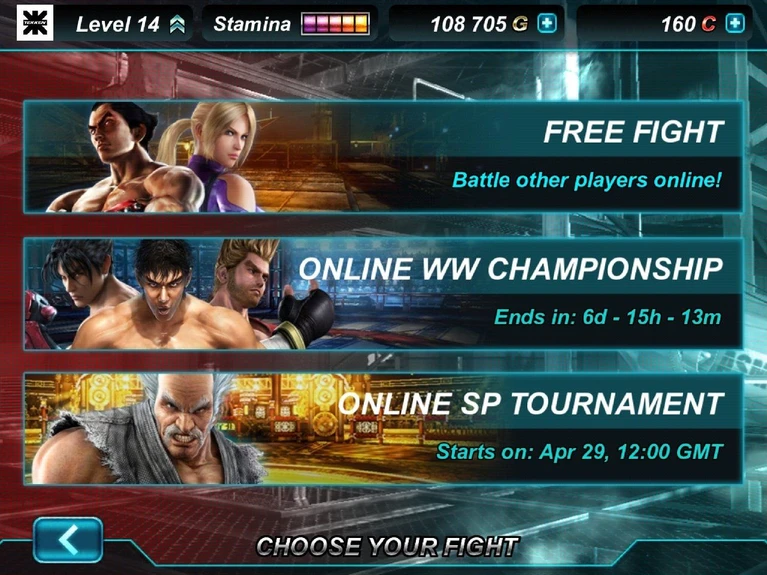 Tekken Card Tournament verso la 20