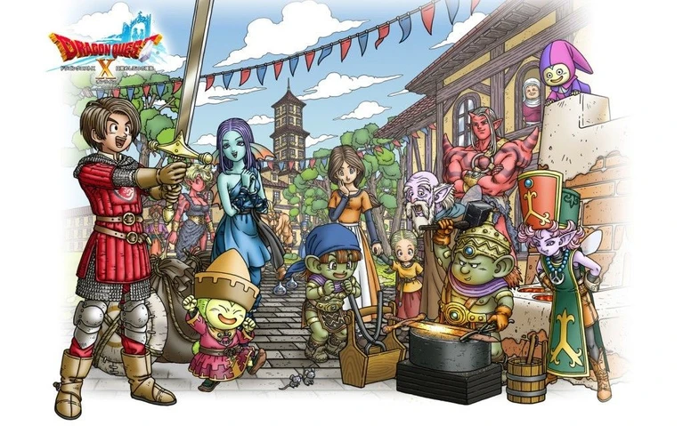 Dragon Quest X finalmente pronto ad arrivare in Occidente